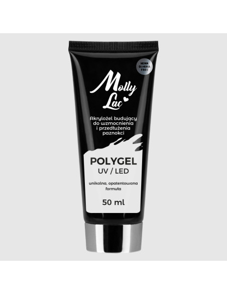 Poligelis nagams Mollylac clear 50ml Nr 01
