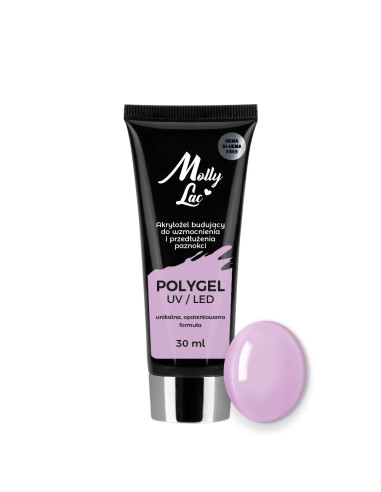 Polygel for nails Mollylac wild orchid 30ml Nr 26