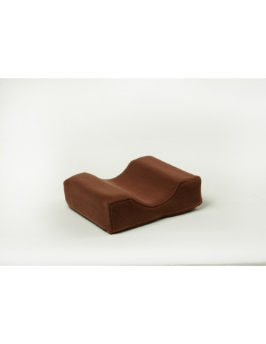 Memory foam pillow - brown (25x20x7)