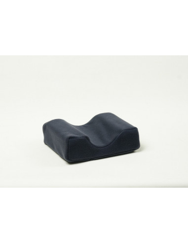 Memory foam pillow dark grey (25x20x7)