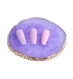 Stilingas padelis smulkių daiktų nuotraukoms violetinis