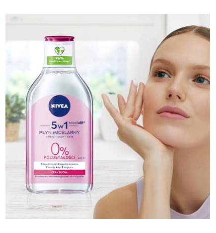 Micelinis vanduo Nivea MicellAir 400ml sausai odai