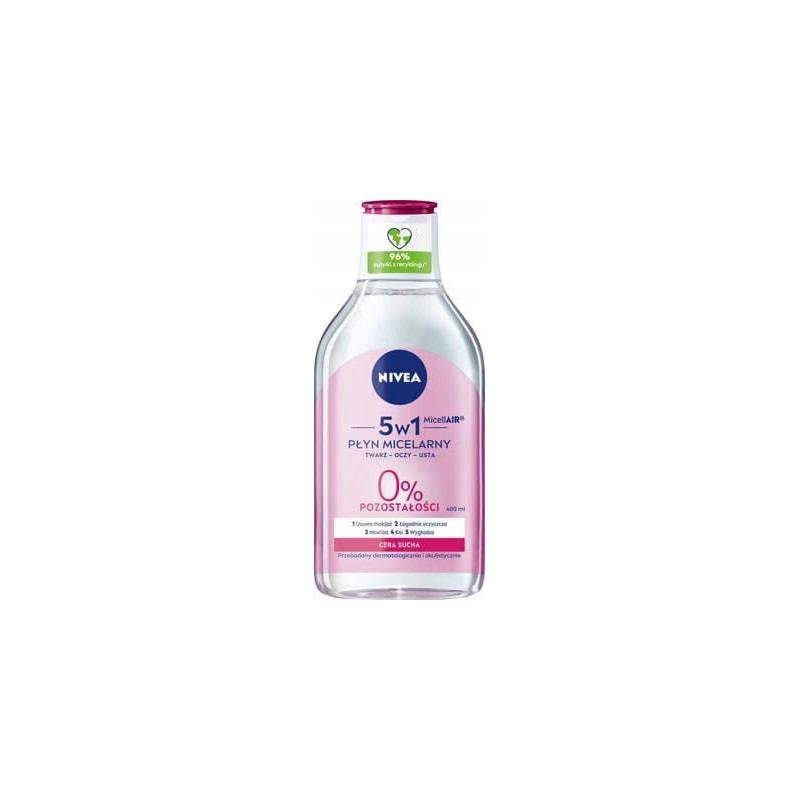 Micelinis vanduo Nivea MicellAir 400ml sausai odai
