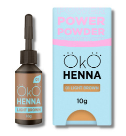 Henna antakių dažai OkO 01 Šviesiai ruda 10g