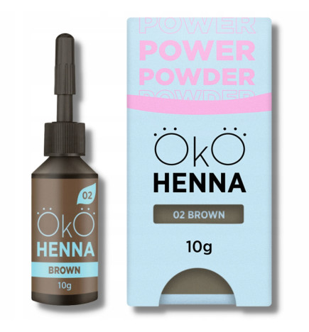 Henna antakių dažai OkO 02 ruda 10g