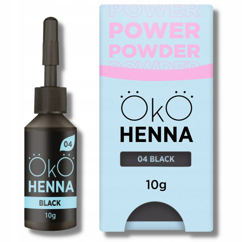 Henna antakių dažai OkO 04 juodi 10g