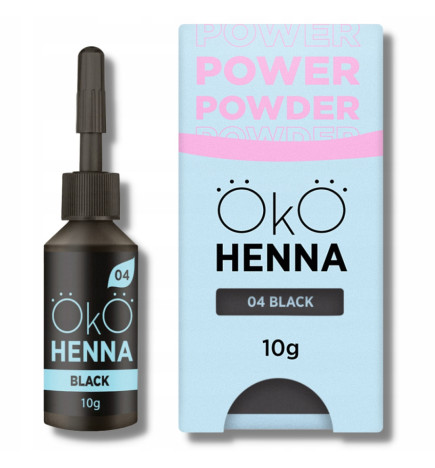 Henna antakių dažai OkO 04 juodi 10g
