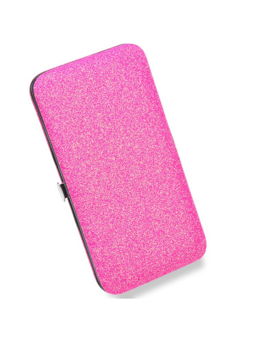 Tweezers case for 6 pieces pink