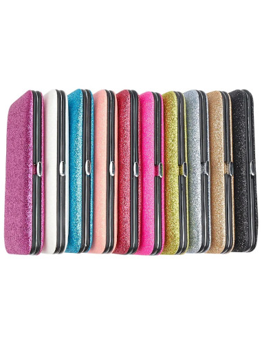 Tweezers case for 6 pieces yellow
