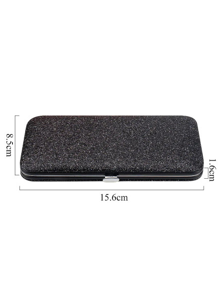 Tweezers case for 6 pieces yellow