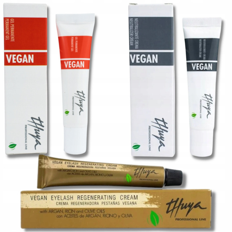 THUYA VEGAN antakių ir blakstienų laminavimo rinkinys