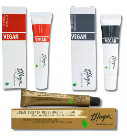 THUYA VEGAN antakių ir blakstienų laminavimo rinkinys