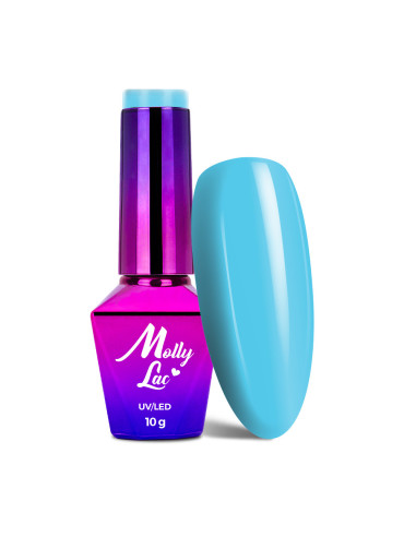 Hybrid nail polish MollyLac Miss Iconic Daydream 10g Nr 518