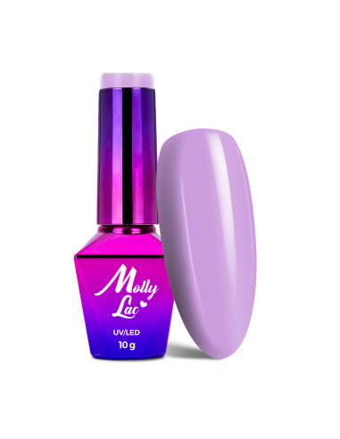 Hybrid nail polish MollyLac Flamingo Cosmopolitan 10g Nr 142