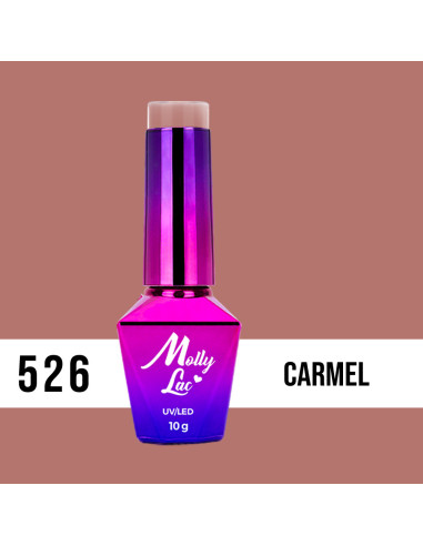 Hybrid nail polish MollyLac I'm the Nudelover...