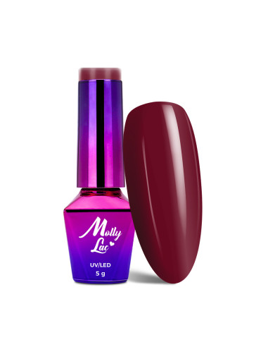 Hibrid nail polish MollyLac Pin-up Girl Independence 5g Nr 370