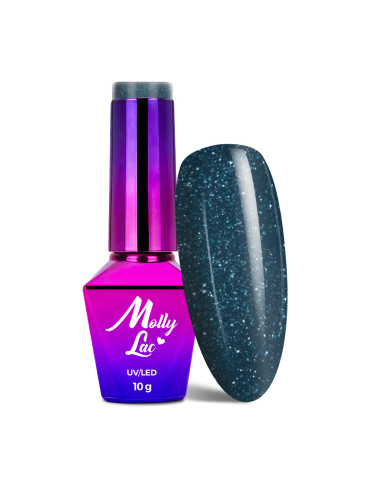 Hybrid nail polish MollyLac Bling it on! Mirage 10g Nr 507