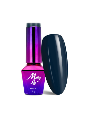 Hybrid nail polish MollyLac Rest & Relax Deep 5g Nr 90