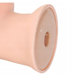Manekeno galva kirpėjams su pečiais BEATA 70cm termo plaukais