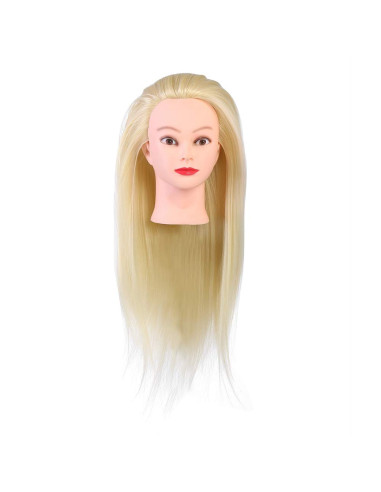 Hairdressing head LAURA, 60 cm