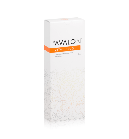 Avalon Vital Plus hialiurono užpildas 1x1ml