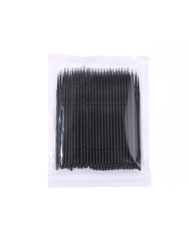 Disposable Micro Brushes/Micro Swabs Applicator 2.5mm black