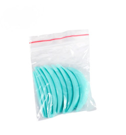 Silikoniniai padeliai blakstienų laminavimui 10 vnt 5 poros M2dydis