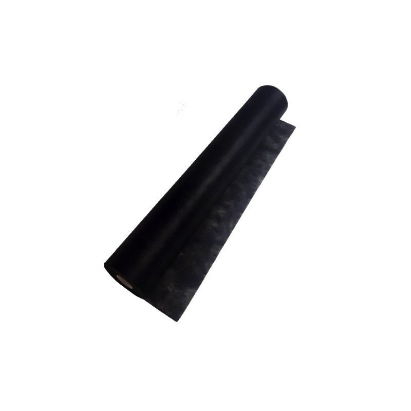 Vienkartinė paklodė rulone 60cm x 50m juoda