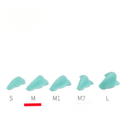 Silikoniniai padeliai blakstienų laminavimui 10vnt. 5 poros, M dydis