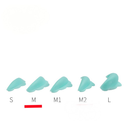 Silikoniniai padeliai blakstienų laminavimui 10vnt. 5 poros, M dydis