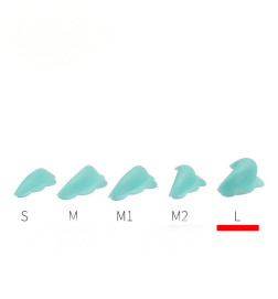 Silikoniniai padeliai blakstienų laminavimui 10vnt. 5 poros, L dydis