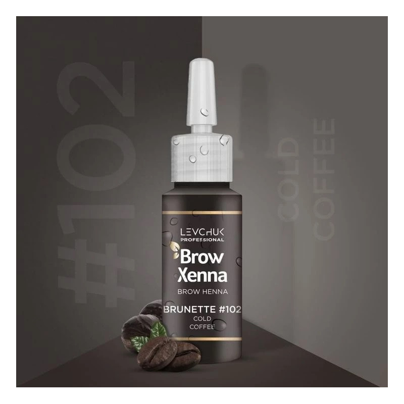 Antakių dažai Brow henna 102 cold coffee 10ml