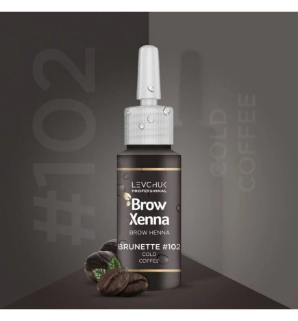 Antakių dažai Brow henna 102 cold coffee 10ml