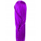 Manekeno galva kirpėjams IZA PURPLE 60CM ilgio plaukais