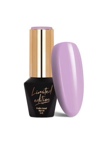 Hybrid nail polish MollyLac Limited Edition Rise Violet 10g Nr 414
