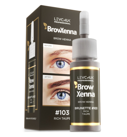 Antakių dažai Brow henna 103 rich taupe 10ml