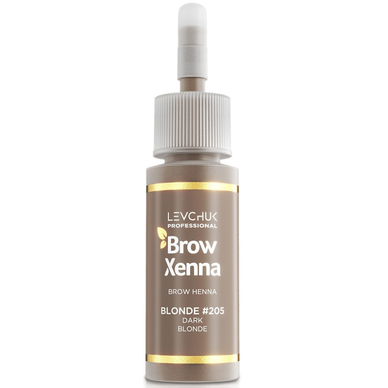 Antakių dažai Brow henna 205 dark blonde 10ml