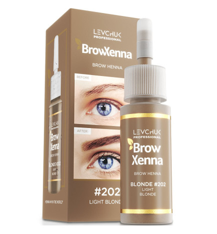 Antakių dažai Brow henna 202 light blonde 10ml