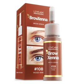 Antakių dažai Brow henna 108 wood wine 10ml