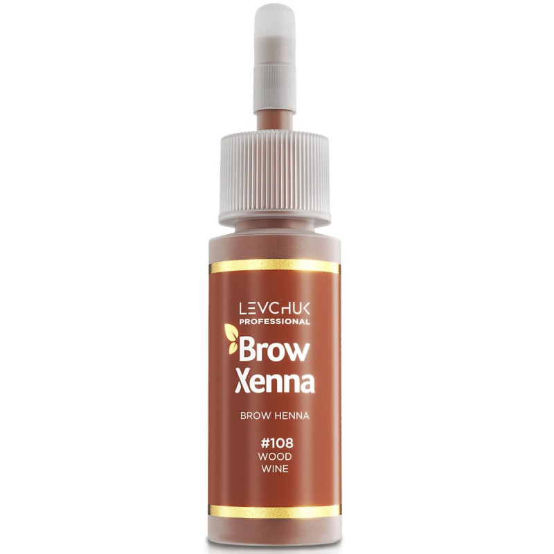 Antakių dažai Brow henna 108 wood wine 10ml