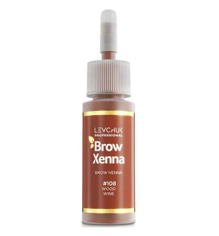 Antakių dažai Brow henna 108 wood wine 10ml
