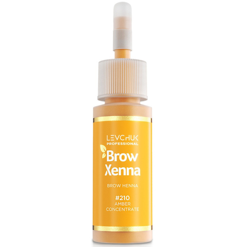 Antakių dažai Brow henna 210 amber concentrate 10ml