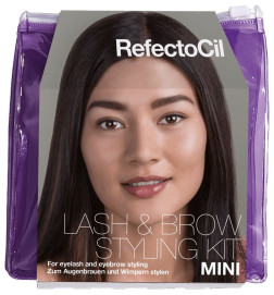 Antakių ir blakstienų dažymo rinkinys RefectoCil mini lash & brow styling kit