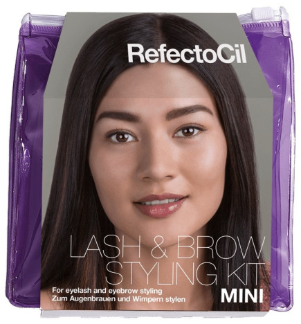 Antakių ir blakstienų dažymo rinkinys RefectoCil mini lash & brow styling kit