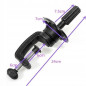 Manekeno galva kirpėjams IZA BLACK 60CM