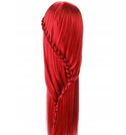 Manekeno galva kirpėjams IZA RED 60CM