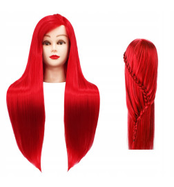 Manekeno galva kirpėjams IZA RED 60CM