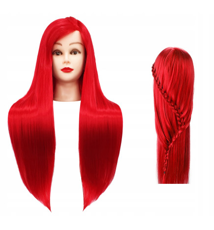 Manekeno galva kirpėjams IZA RED 60CM