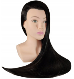 Manekeno galva su pečiais ALICIJA BLACK 80CM