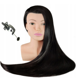Manekeno galva su pečiais ALICIJA BLACK 80CM
